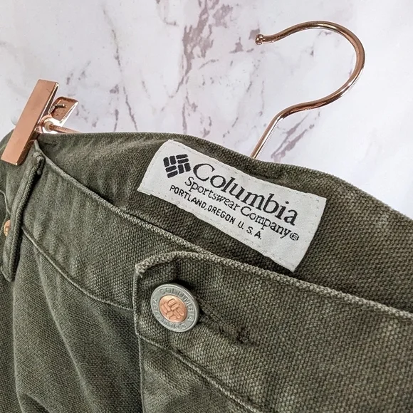 Columbia Pant Men 38X30 Briar Double Knee Brush Work Hunting Field Camp Tactical - Picture 3 of 11